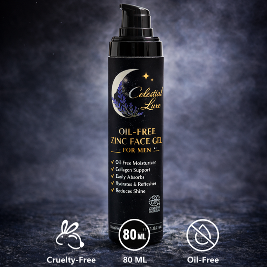 Oil-Free Zinc Face Gel for Men