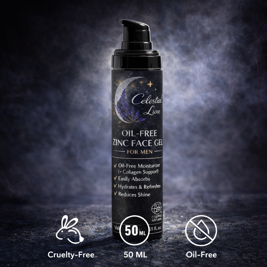 Oil-Free Zinc Face Gel for Men