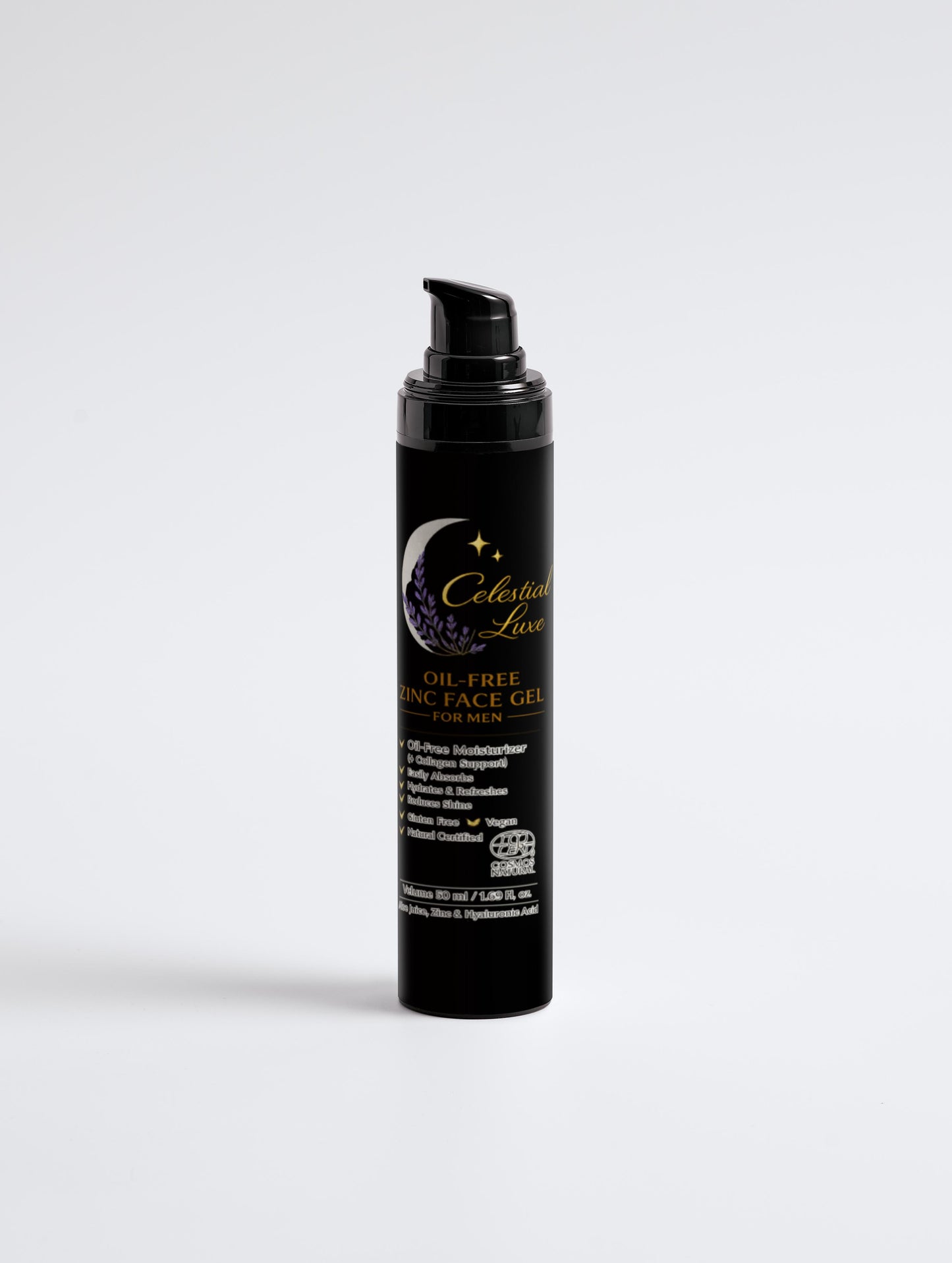 Oil-Free Zinc Face Gel for Men