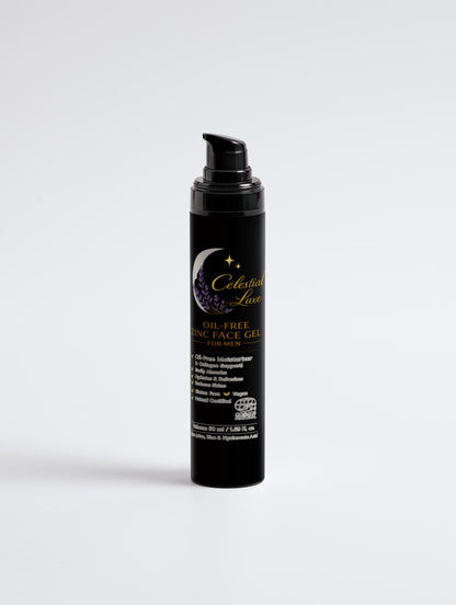 Oil-Free Zinc Face Gel for Men