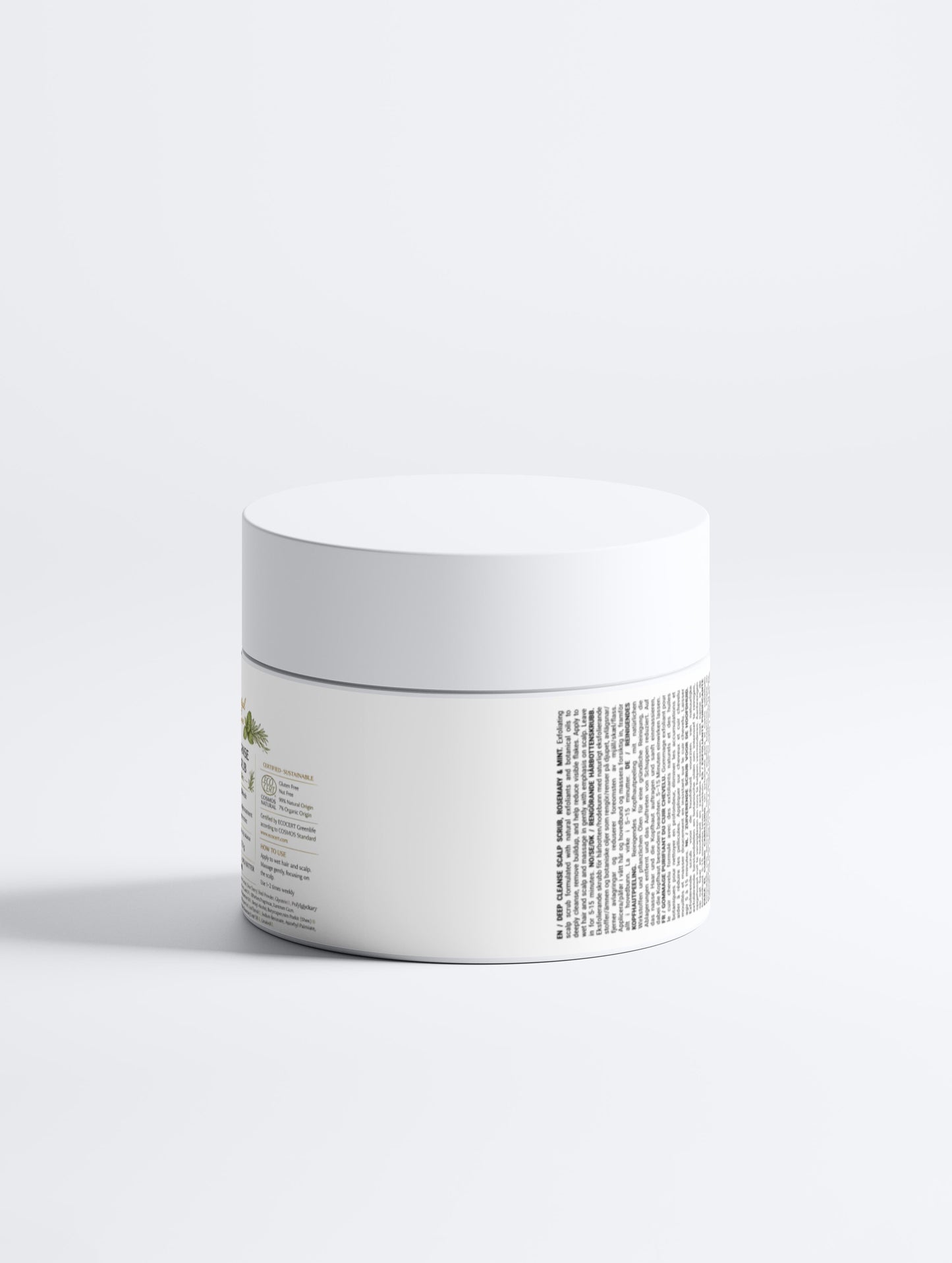 Deep Cleanse Scalp Scrub, Rosemary & Mint