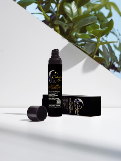 Oil-Free Zinc Face Gel for Men